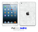 White Doodle iPad Skin