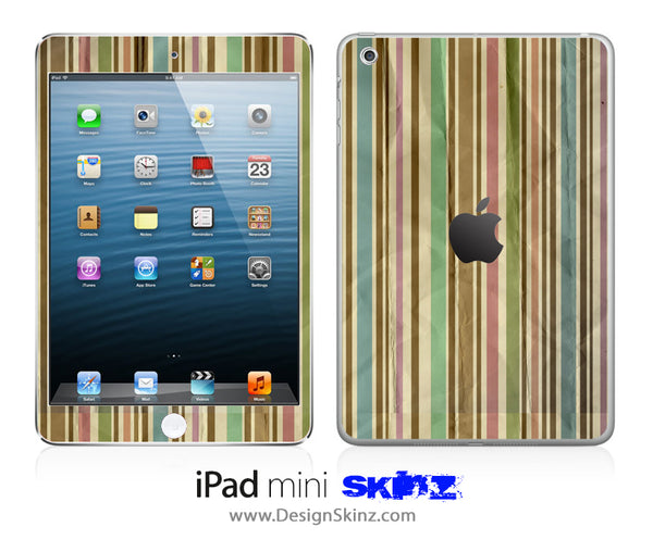 Vintage Striped iPad Skin