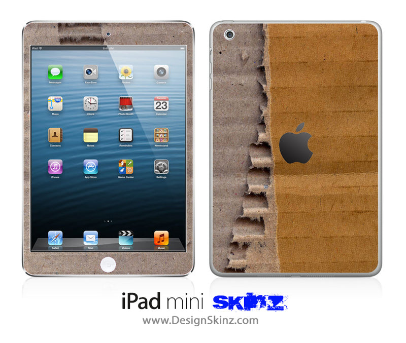 Torn Cardboard iPad Skin