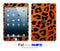 Orange Cheetah Print iPad Skin