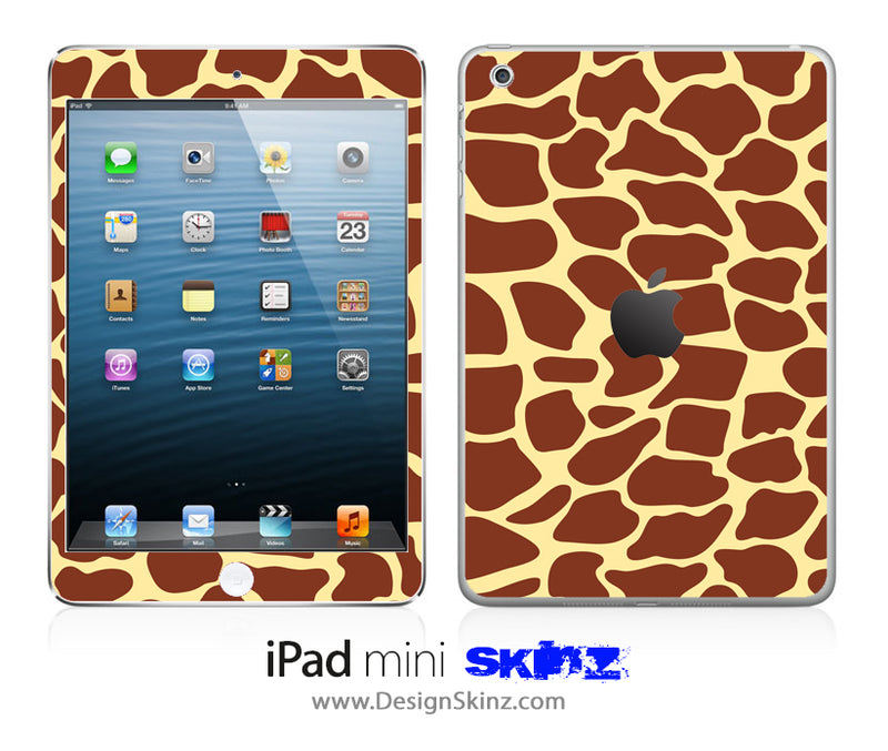 Giraffe Pattern iPad Skin