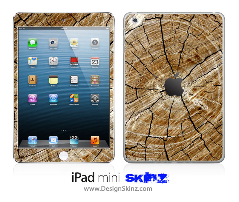 Cracked Wood iPad Skin