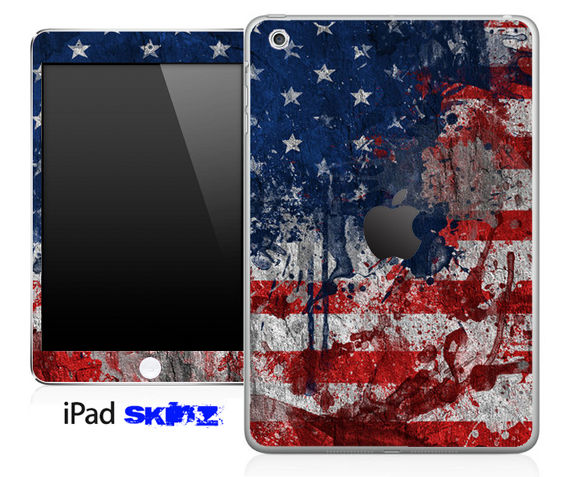 Vintage American Flag iPad Skin