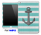 Anchor Vintage Striped Aqua Green Skin for the iPad Mini or Other iPad Versions
