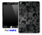 Black Paisley Laced Pattern Skin for the iPad Mini or Other iPad Versions