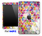 Abstract Color Tiled V4 Skin for the iPad Mini or Other iPad Versions