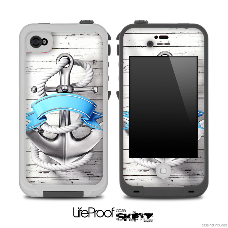 Anchor Vintage V3 Skin for the iPhone 5 or 4/4s LifeProof Case