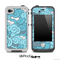 Abstract Blue Seamless Pattern Skin for the iPhone 5 or 4/4s LifeProof Case