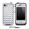 Chevron Pattern With Silver for the iPhone 5 or 4/4s LifeProof Case