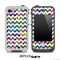 Chevron Pattern Skin With Neon Sprinkles for the iPhone 5 or 4/4s LifeProof Case
