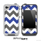 Navy & Gray Chevron Pattern Skin for the iPhone 5 or 4/4s LifeProof Case