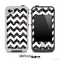 Floral Laced and White Chevron Pattern for the iPhone 5 or 4/4s LifeProof Case