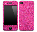 Pink Glitter Ultra Metallic Skin for the iPhone 3gs, 4/4s or 5