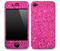 Pink Glitter Ultra Metallic Skin for the iPhone 3gs, 4/4s or 5