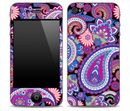 Bright Colored Paisley Print Skin for the iPhone 3gs, 4/4s, 5, 5s or 5c