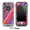 Abstract Neon Sketched Stripes V3 Skin for the iPhone 5 or 4/4s LifeProof Case