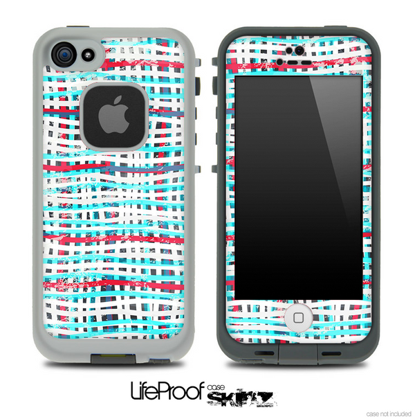 Abstract Color Mesh V2 Skin for the iPhone 5 or 4/4s LifeProof Case