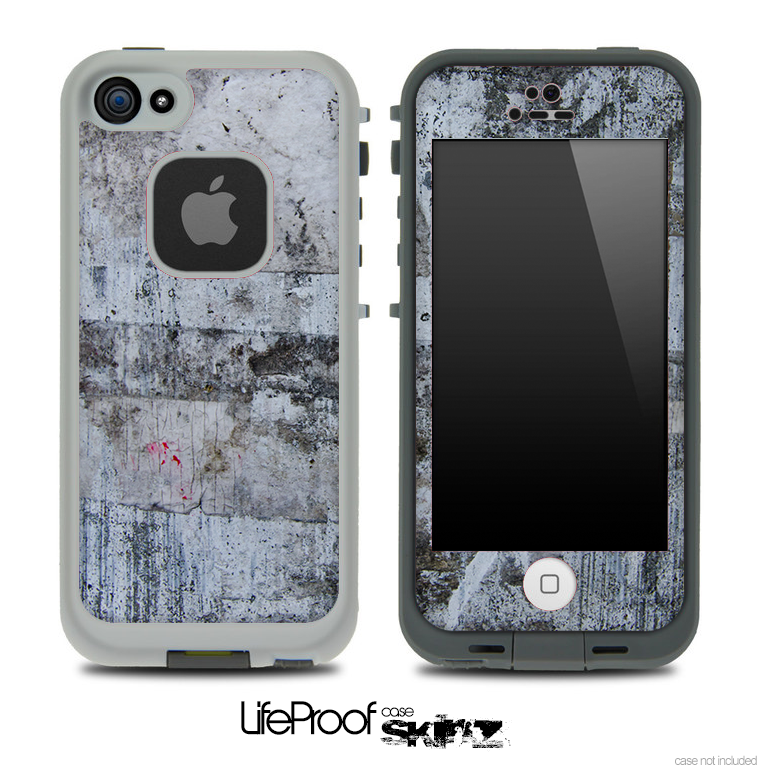Layered Concrete Skin for the iPhone 5 or 4/4s LifeProof Case