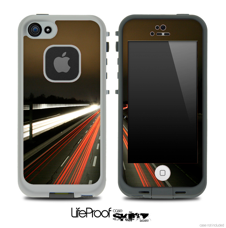 Traffic Elapsed Skin for the iPhone 5 or 4/4s LifeProof Case