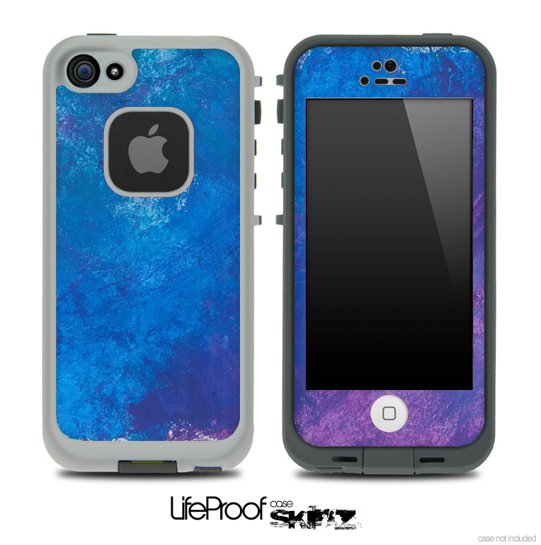 Smudged Paint Skin for the iPhone 5 or 4/4s LifeProof Case