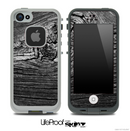 Wood Knot Greyscale Skin for the iPhone 5 or 4/4s LifeProof Case