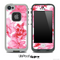 Light Neon Pink Flowers Skin for the iPhone 5 or 4/4s LifeProof Case