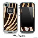 Vintage Zebra Skin for the iPhone 5 or 4/4s LifeProof Case