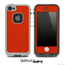 Orange Jersey Skin for the iPhone 5 or 4/4s LifeProof Case