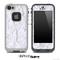 Wrinkled White Paper Skin for the iPhone 5 or 4/4s LifeProof Case