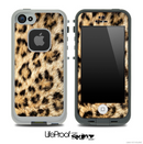 Real Cheetah Animal Print Skin for the iPhone 5 or 4/4s LifeProof Case