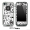 Black & White Letters Skin for the iPhone 5 or 4/4s LifeProof Case