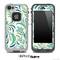 Turquoise Lace Up Skin for the iPhone 5 or 4/4s LifeProof Case