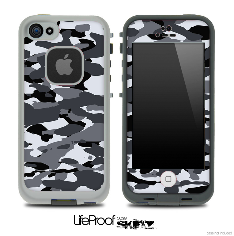 Snow Traditional Camouflage Skin for the iPhone 5 or 4/4s LifeProof Case