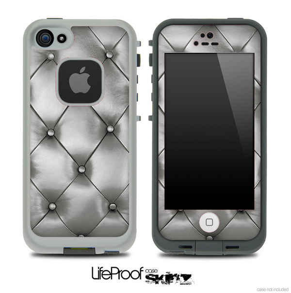 Silver Cushion Skin for the iPhone 5 or 4/4s LifeProof Case