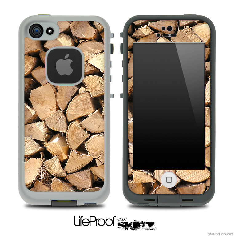 Log Ends 2 Skin for the iPhone 5 or 4/4s LifeProof Case
