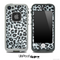 Real Black And White Leopard Print Skin for the iPhone 5 or 4/4s LifeProof Case