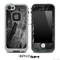 Cracked Black Planks of Wood Skin for the iPhone 5 or 4/4s LifeProof Case
