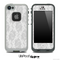 White Lace Skin for the iPhone 5 or 4/4s LifeProof Case