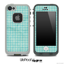 Vintage Green Plaid Skin for the iPhone 5 or 4/4s LifeProof Case