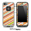Vintage Slanted Stripes Skin for the iPhone 5 or 4/4s LifeProof Case