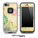 Vintage Flowerland Pattern Skin for the iPhone 5 or 4/4s LifeProof Case