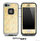 Vintage Tiny Polka Dot Pattern Skin for the iPhone 5 or 4/4s LifeProof Case