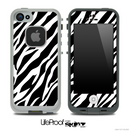 Vector Fancy Zebra Skin for the iPhone 5 or 4/4s LifeProof Case