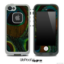 Peacock Multiple Feathers Skin for the iPhone 5 or 4/4s LifeProof Case