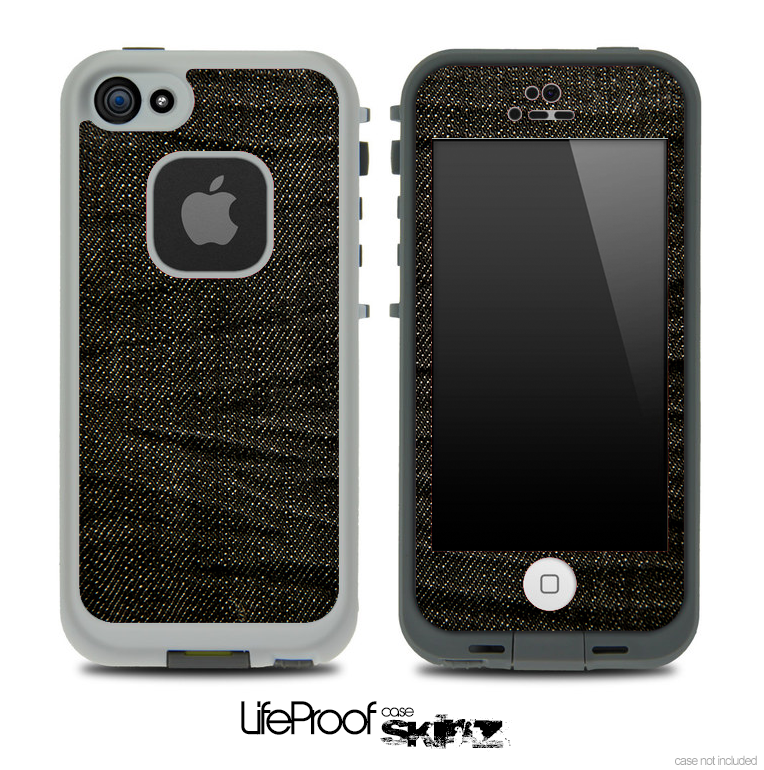 Dark Denim Skin for the iPhone 5 or 4/4s LifeProof Case
