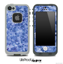 Layered Blue Stars Skin for the iPhone 5 or 4/4s LifeProof Case