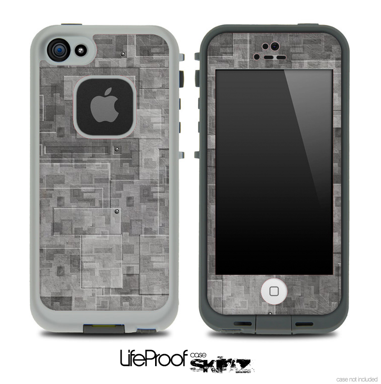 Layered Metal Skin for the iPhone 5 or 4/4s LifeProof Case