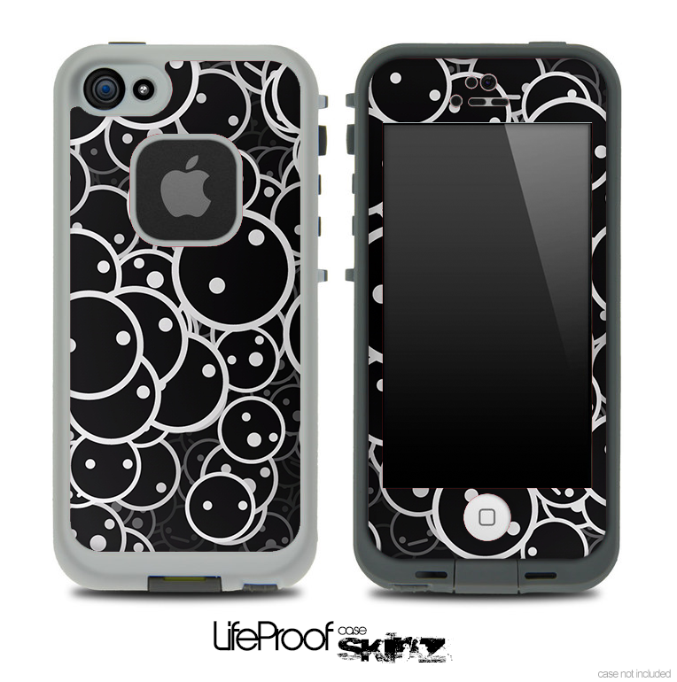Dark Faces Skin for the iPhone 5 or 4/4s LifeProof Case