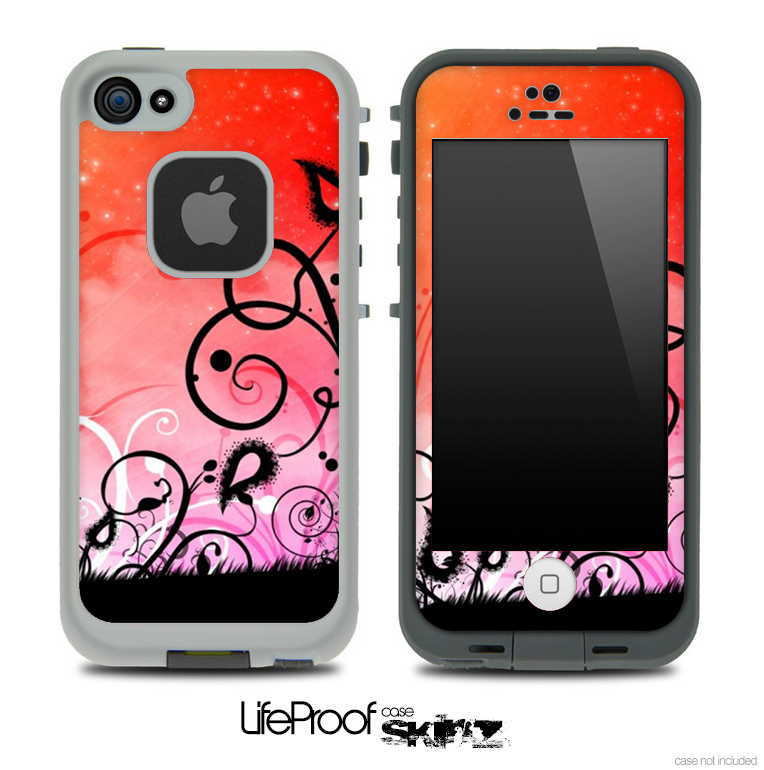 Artistic Faded Sunrise Skin for the iPhone 5 or 4/4s LifeProof Case