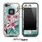 Pink & Green Watercolor Floral Skin for the iPhone 5 or 4/4s LifeProof Case